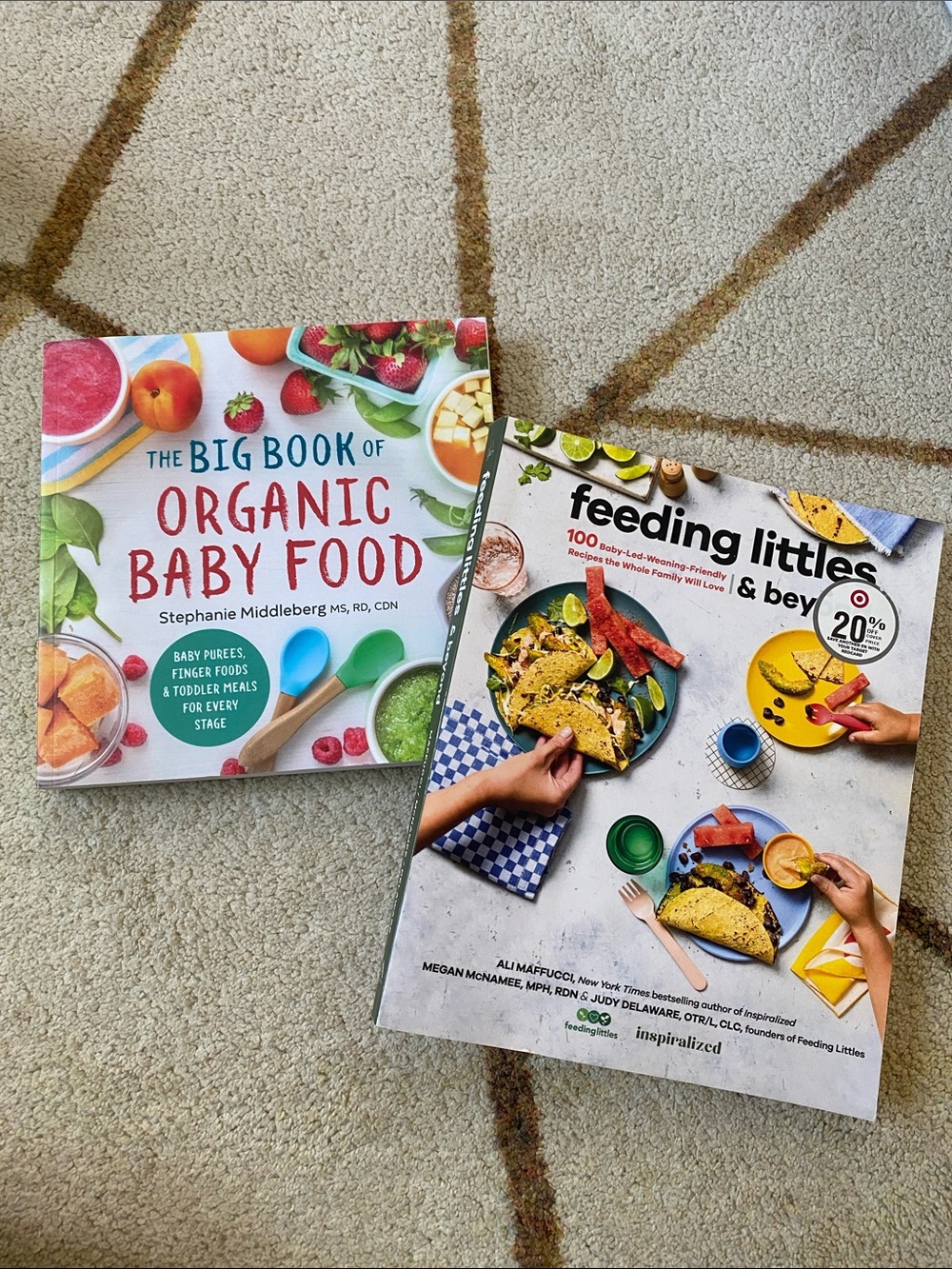 Baby/Toddler/Family Food Recipe Books